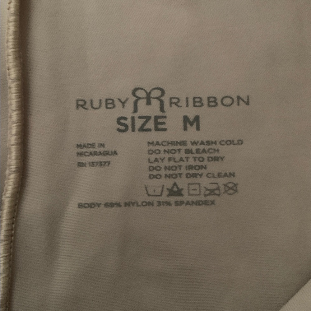 Ruby Ribbon Slip-Nude-Medium - Picture 3 of 3